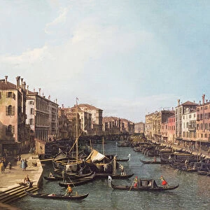 View of Venice from the Canal Grande, 1735-1740 (oil on canvas)