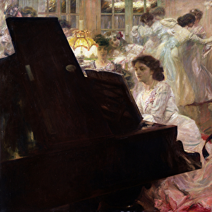The White Ball, 1903 (oil on canvas)
