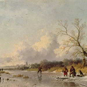 Winter in Holland (oil)