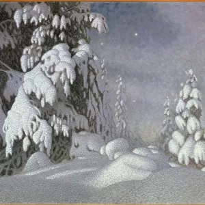 Winter Moonlight, 1895 (oil on canvas)