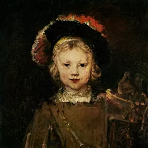 Young Boy in Fancy Dress, c. 1660 (oil on canvas)