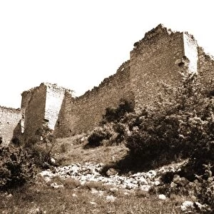 Abruzzo, L Aquila, Bominaco, Castle, Italy, 20th century, photo, photography, Europe