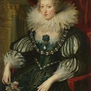 Anne of Austria, 1601-66, Wife of Louis XIII, king of France, workshop of Peter Paul