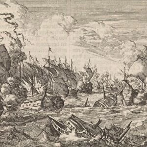 Battle of Solebay, 1672, Caspar Luyken, Pieter van der Aa (I), 1698