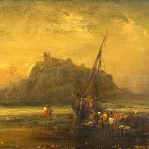 Beach Scene, Attributed to John Sell Cotman, 1782-1842, British