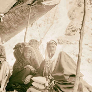 Bedouin life Trans-Jordan Semi Bedouin types