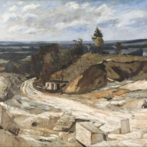 Carl Fredrik Hill Stonequarry River Oise II Quarry