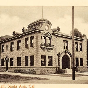 City halls California Santa Ana 1905 City Hall