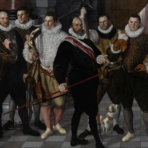 The Company of Captain Dirck Jacobsz Rosecrans and Lieutenant Pauw, Cornelis Ketel, 1588