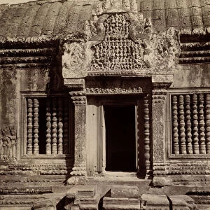 Doorway Inner Enclosure Angkor Wat Cambodia 1880