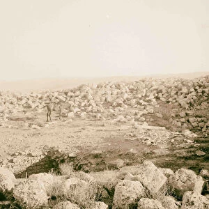 East Jordan Dead Sea Ruins summit Mt Nebo 1900