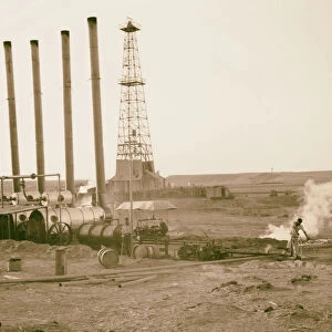 Iraq Oil wells camp Iraq Petroleum Company 5 miles