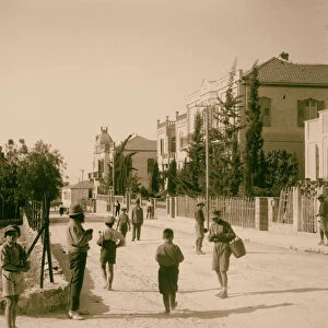 Jewish colonies settlements Tel Aviv Benjamin Avenue