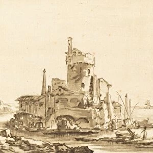 Katharina Prestel after Thomas Wyck (German, 1747 - 1794), Roman Ruin, published 1782
