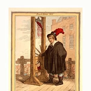 Le Boureau, Gillray, James, 1756-1815, engraving 1798, George Tierney dressed as