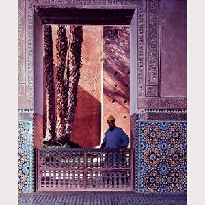 Morocco Marrakech Saadian Tombs 1967