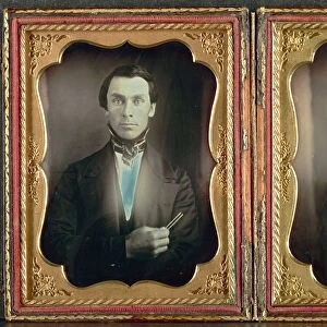 Music Teacher Wife 1850s Unidentified Photographer