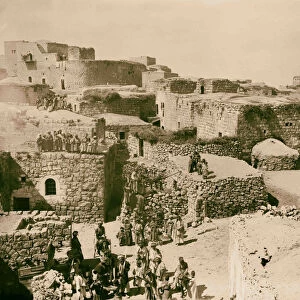 Native village 1898 Jerusalem Israel