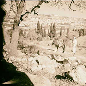 Nazareth General view east 1945 Israel