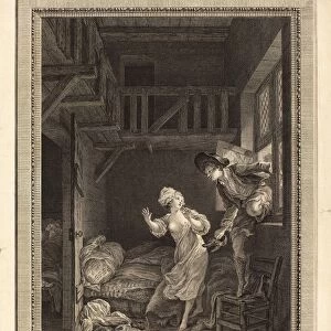 Pierre-Philippe Choffard after Pierre-Antoine Baudouin (French, 1730 - 1809), Marchez