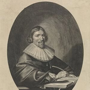 Portrait of Henry Meurs, Paulus Pontius, Pieter Codde, J. Hermans, 1639