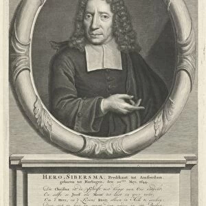 Portrait Hero Sibersma Frisian theologian pastor