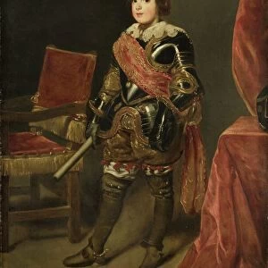 Portrait Prince Baltasar Carlos Son Spanish King Philip IV
