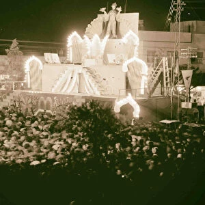 Purim Carnival Tel Aviv 1934 Purim celebration