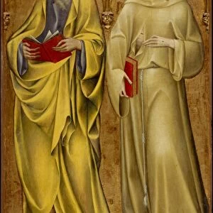Saints Matthew Francis ca 1435 Tempera wood gold ground