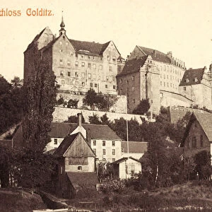 Schloss Colditz 1905 Landkreis Leipzig Colditz