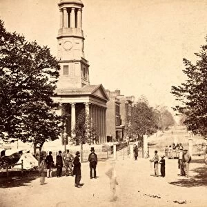 St. Pauls Church, Richmond, Va. USA, US, Vintage photography