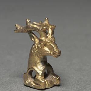 Stag Bridle Ornament 400-300 BC Iran Afghanistan