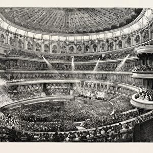 The State Concert at the Royal Albert Hall: General Effect of the Lime-Light, London