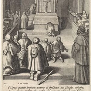Tomb of Thomas Aquinas in Toulouse France, Egbert van Panderen, Otto van Veen 1610