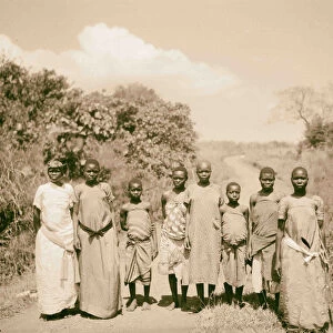 Uganda Hoima Fort Portal Native types Road 1936