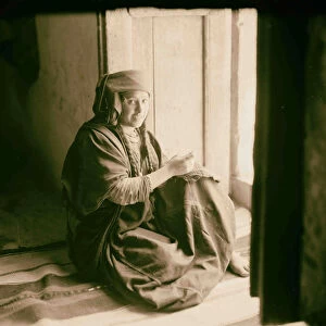 Wady Shaib Es-Salt Amman Christian Bedouin girl