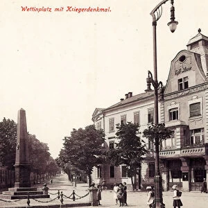 War memorials Saxony Buildings Wurzen Café