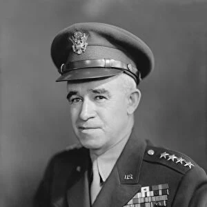 Vintage World War II photo of Four Star General Omar Bradley