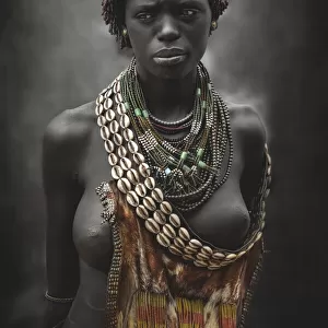 Woman Hamer tribe