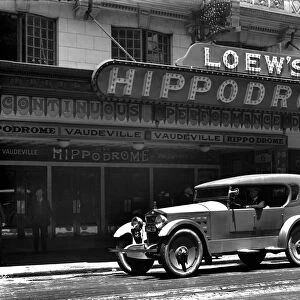 1920 Jackson outside Loews Hippodrome theatre. Creator: Unknown