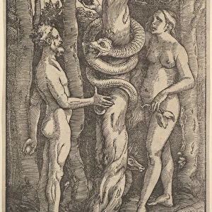 Adam and Eve, 1514. Creator: Hans Baldung