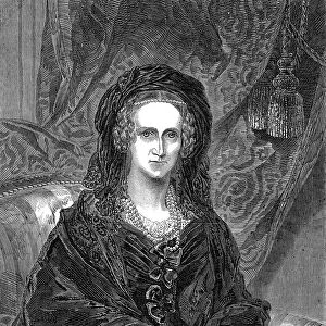 Adelaide of Saxe-Coburg Meiningen (1792-1849), German-born Queen-consort of William IV, 1849
