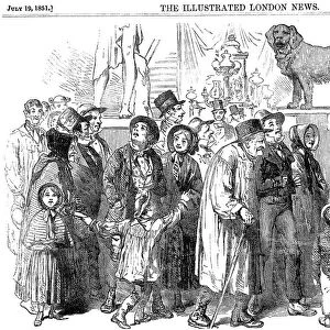 Agricultural workers and their families at the Great Exhibition of 1851