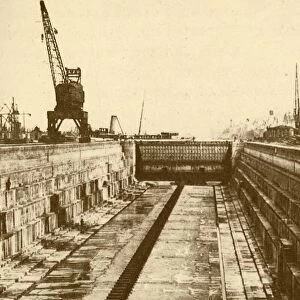 Albert Dock Extension, Port of London, c1930. Creator: Alfieri