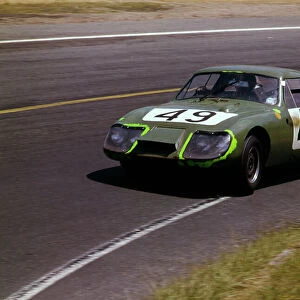 Austin - Healey Sprite, Hawkins - Rhodes 1965, Le Mans 24 hour race. Creator: Unknown