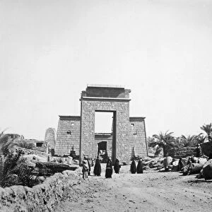Avenue of sphinxes, Karnak, Egypt, 1878