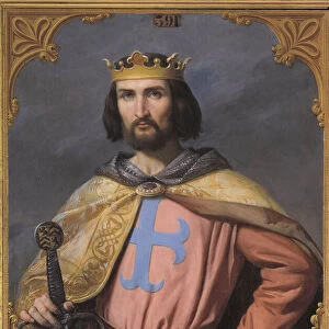 Baldwin I of Constantinople (1171-1205), 1845. Creator: Picot