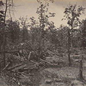 Battle Field of Atlanta, Georgia, July 22nd 1864 No. 1, 1860s. Creator: George N. Barnard