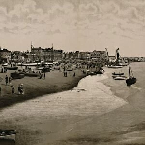 The Beach, Yarmouth, c1880. Creator: Unknown