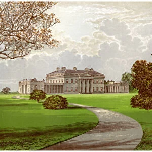 Castle Coole, Enniskillen, County Fermanagh, home of the Earl of Belmore, c1880